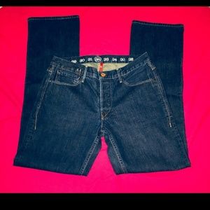 Earnest Sewn Mens Custom Jeans 32/33 16.5